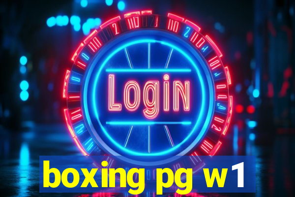 boxing pg w1